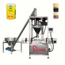 Small Jars Automatic Ginger Powder Filling Capping Machine